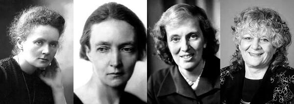 چهار زن تاکنون جایزه نوبل شیمی را دریافت کرده‌اند