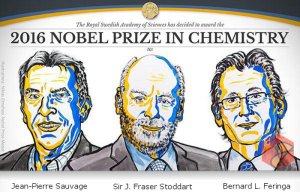 برندگان جایزه‌ نوبل شیمی در سال ۲۰۱۶
