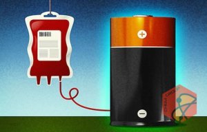 ساخت باتری های قابل شارژ از خون