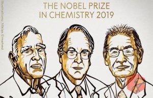 جایزه نوبل شیمی ۲۰۱۹ به توسعه دهندگان باتری‌های لیتیوم-یون تعلق گرفت